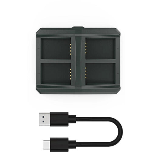 Hollyland Solidcom C1 4-Slot USB Battery Charger