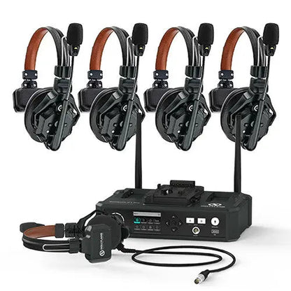 Hollyland Solidcom C1 Pro-Hub4S ENC 5-Person Full-Duplex Wireless Intercom System with Hub, Wireless Intercom System, Hollyland at MSMAV
