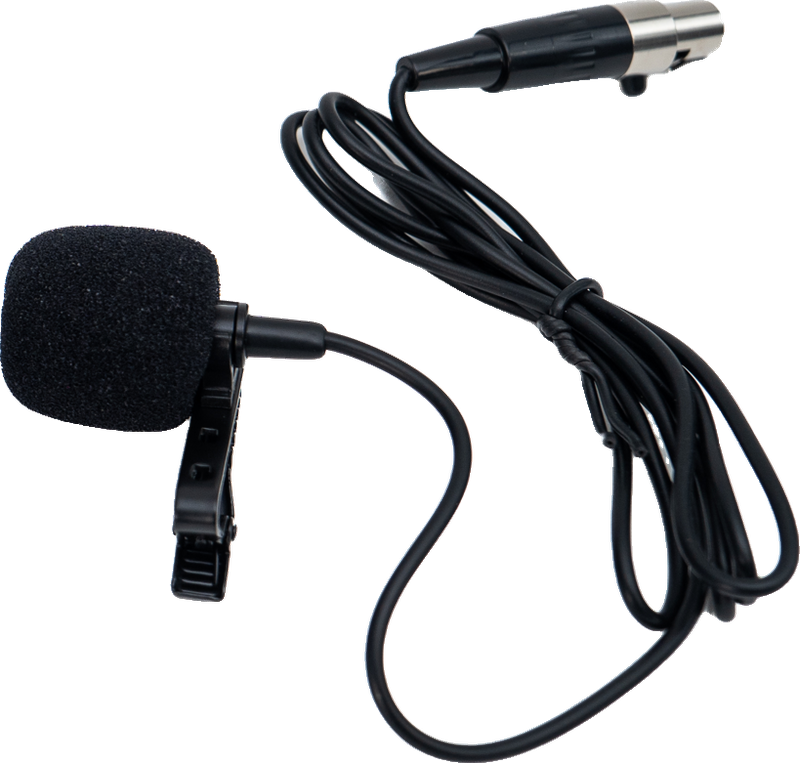 TrueWave Pro lapel (lavalier) microphone with clip