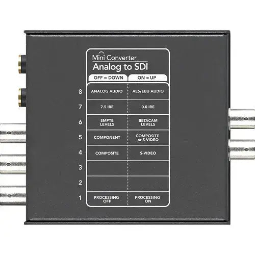 Blackmagic Design Mini Converter Analog to SDI, Video Transmission, Blackmagic Design at MSMAV