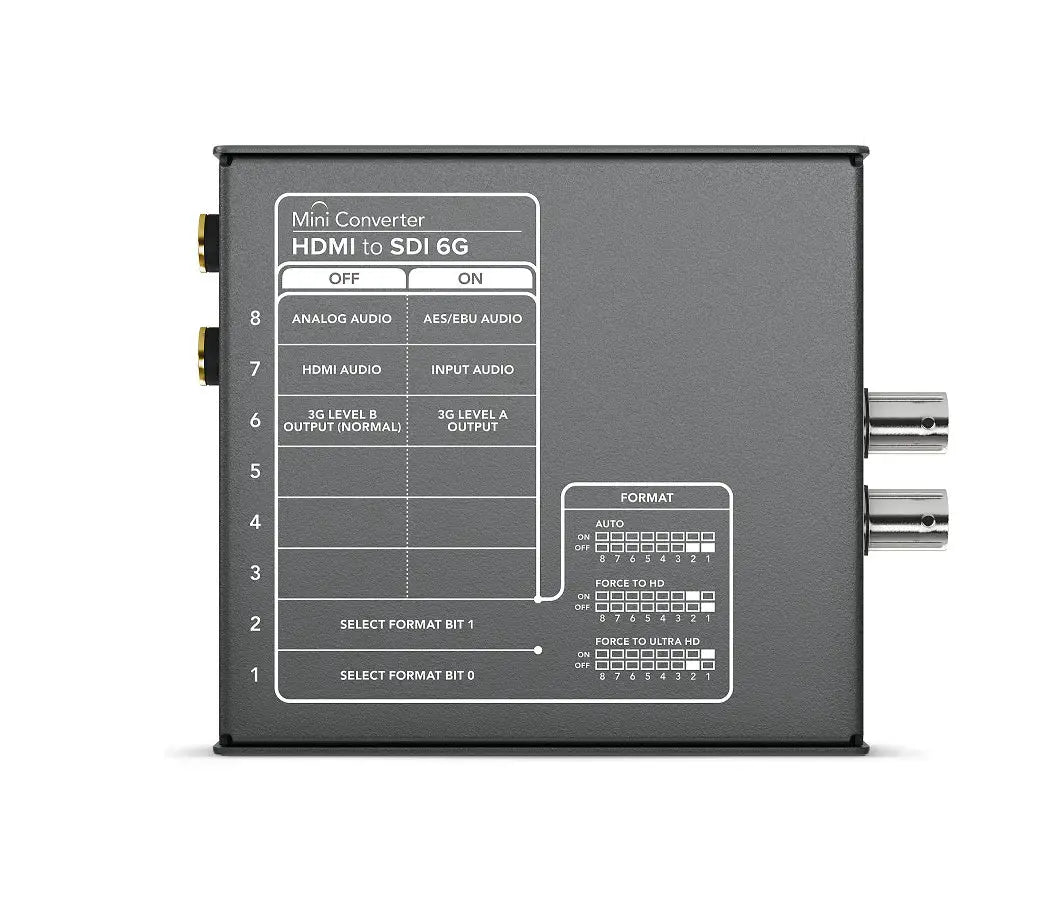 Blackmagic Design Mini Converter HDMI to SDI 6G, Video Transmission, Blackmagic Design at MSMAV