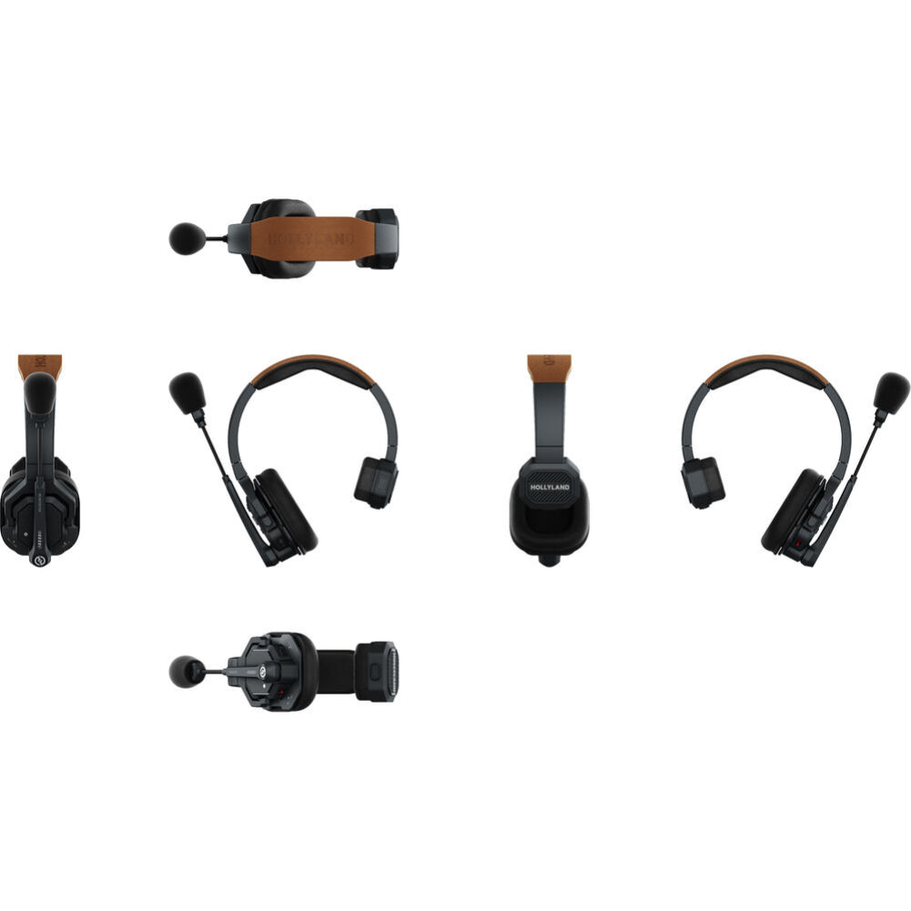 Hollyland Solidcom SE Global 4S 4-Person Full-Duplex Single-Ear Noise-Canceling Headset Intercom System, Wireless Transmission, Hollyland at MSMAV