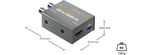 Blackmagic Micro Converter SDI to HDMI 3G dimensions and physical specifications | Stocked in AU
