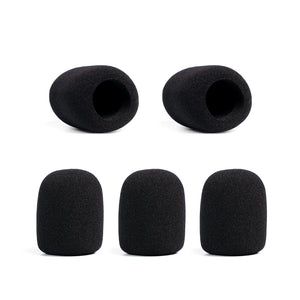 PTA-WDS5 - Black - Foam Mic Covers - Front - Phenyx Pro 