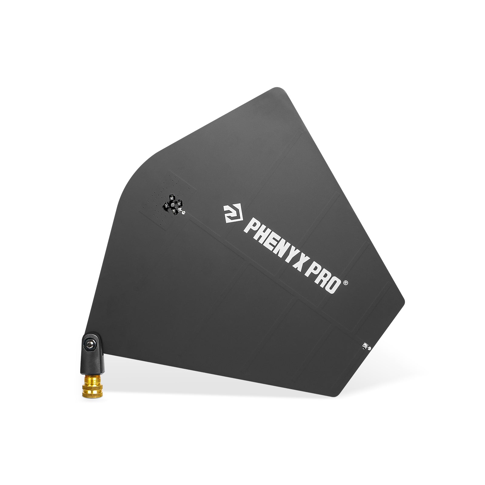 PAS-227X - Black - Paddle Antenna - Front - Phenyx Pro 
