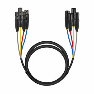PCBL-4IN1 2M XLR Snake Cable