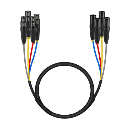 PCBL-4IN1 1M XLR Snake Cable