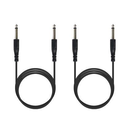 PTA-CBL | 1/4 inch TS to TS Audio Cable (Pack of 2) - MSM AV - MSMAV