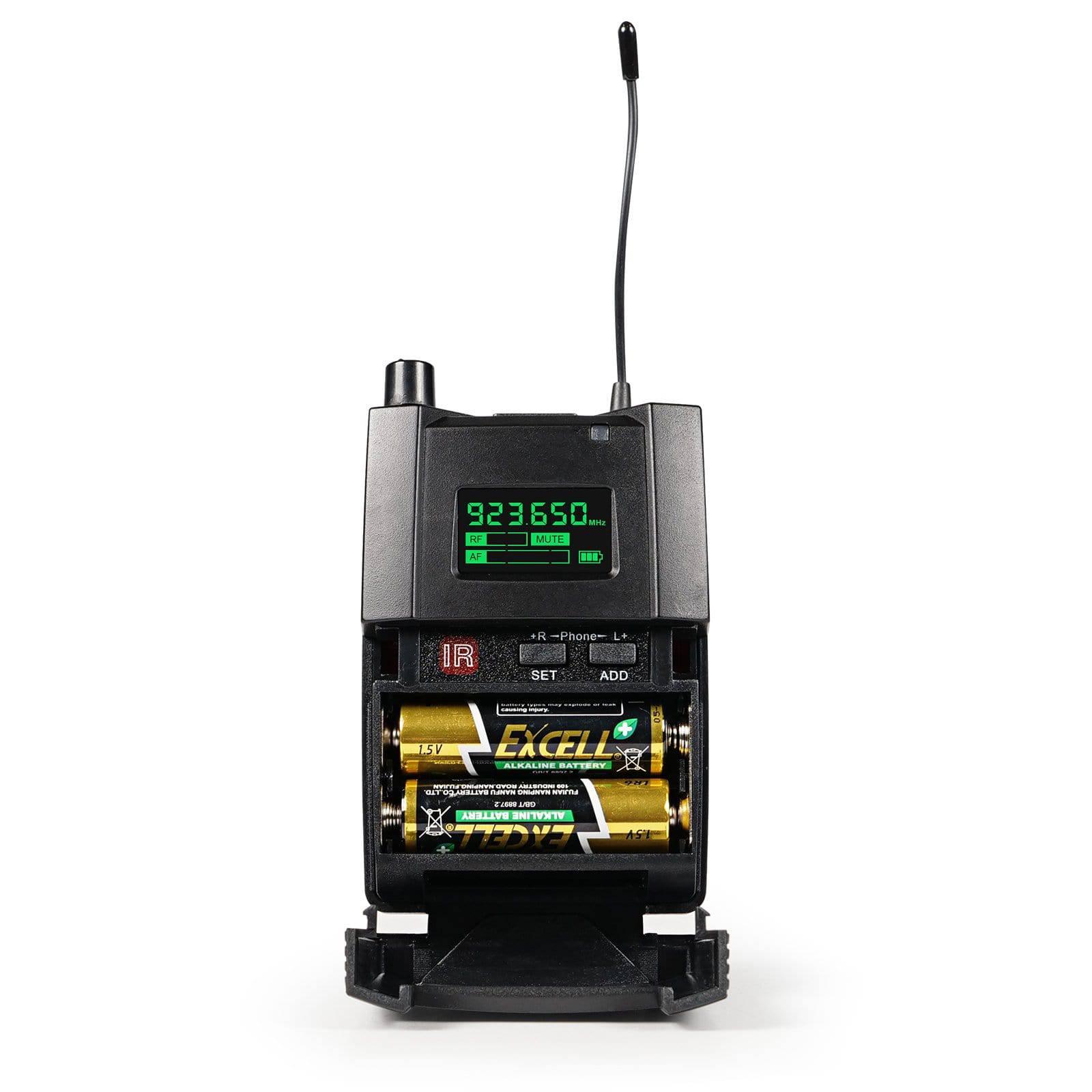 PTM-10-4B | UHF Stereo Wireless In-Ear Monitor System - MSM AV - MSMAV