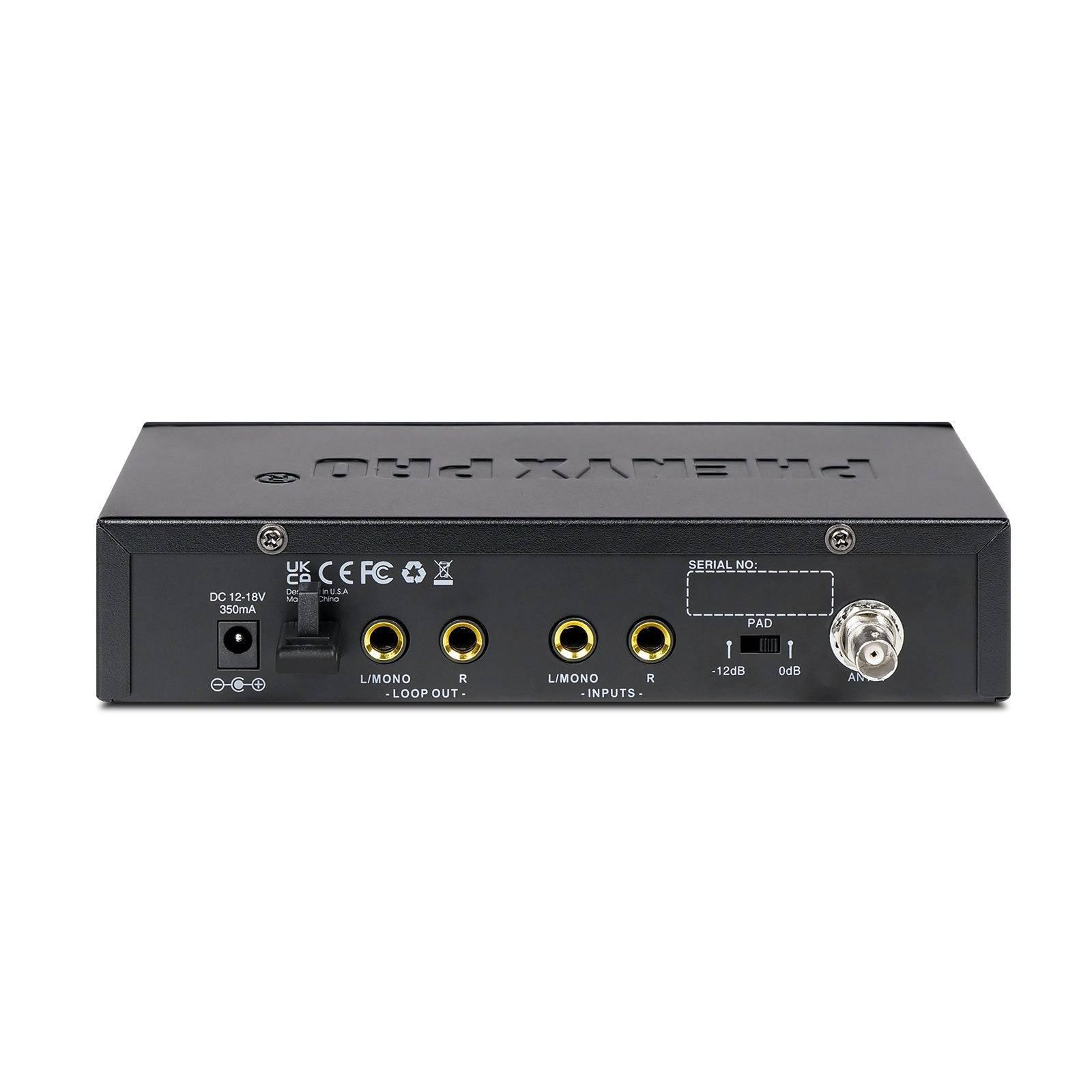 PTM-11-2B | UHF Mono Wireless In-Ear Monitor System w/ 1 Loop Output - MSM AV - MSMAV
