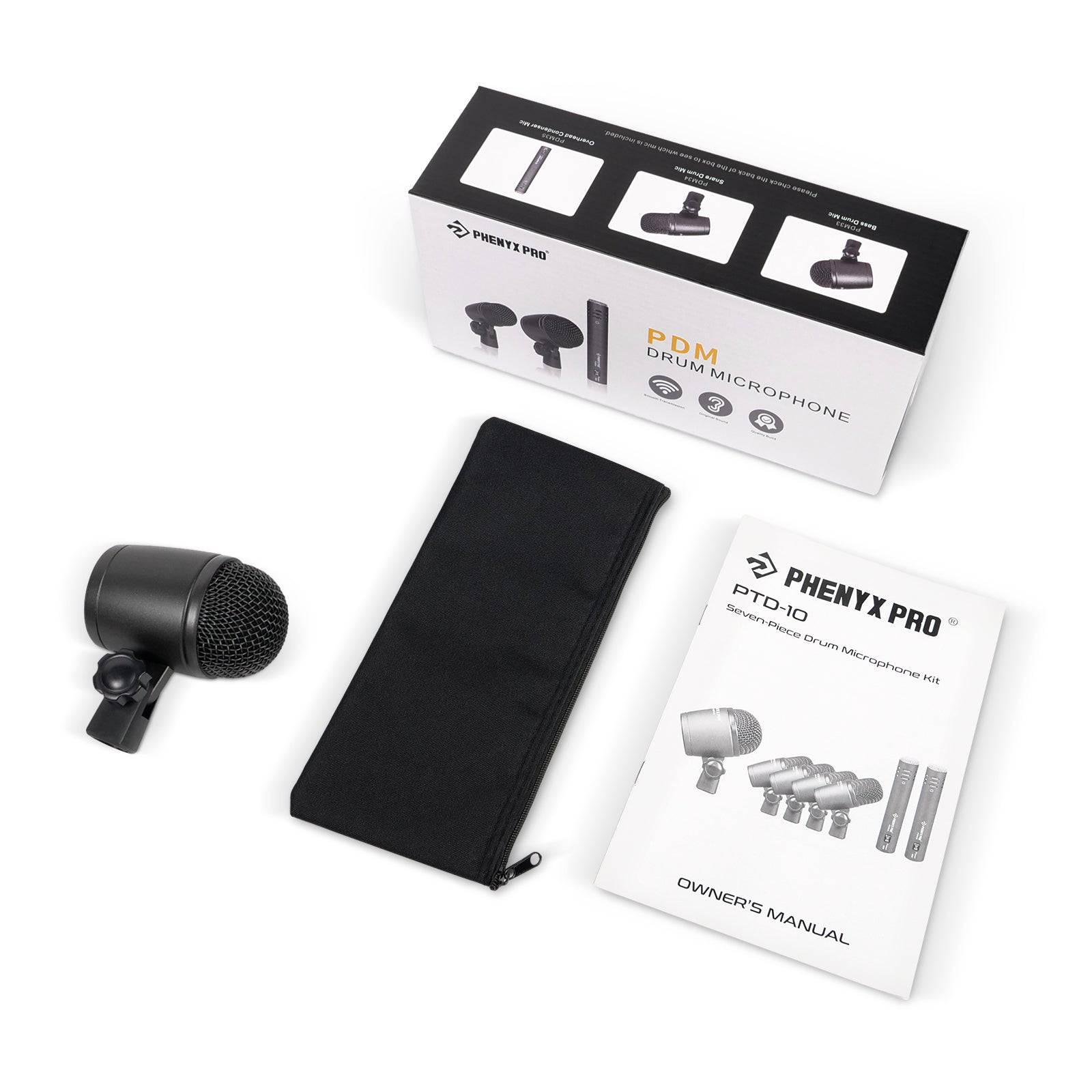 PDM33 Bass/Kick Drum Microphone – Cardioid Pattern | Stocked in AU
