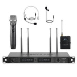 PTU-2U-1H1B | True Diversity Dual Wireless Microphone System - MSM AV - MSMAV