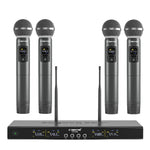 PTU-5200-4H | Quad Wireless Microphone System w/ Frequency Hopping - MSM AV - MSMAV