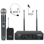 PTU-71-1H1B | Dual UHF Wireless Microphone System w/ Auto-Scan - MSM AV - MSMAV