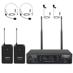 PTU-71-2B | Dual UHF Wireless Microphone System w/ Auto-Scan - MSM AV - MSMAV