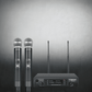 PTU-71-2H | Dual UHF Wireless Microphone System w/ Auto-Scan