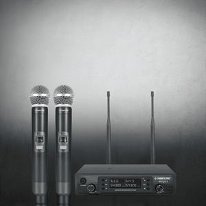 PTU-71-2H | Dual UHF Wireless Microphone System w/ Auto-Scan
