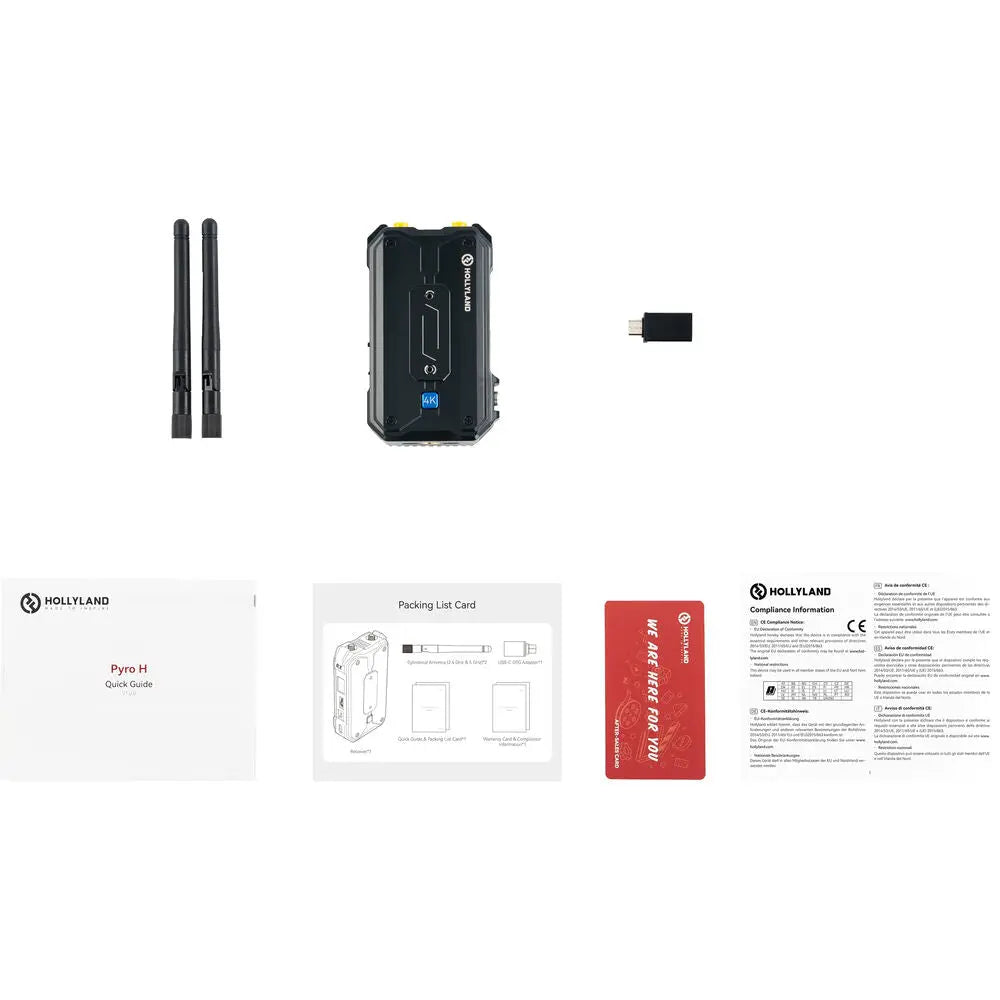 Hollyland Pyro H 4K HDMI Wireless Video Receiver, video Receiver, Hollyland at MSMAV